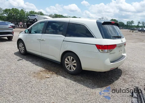 2016 Honda Odyssey Ex-L from USA, damaged, VIN 5FNRL5H64GB138351